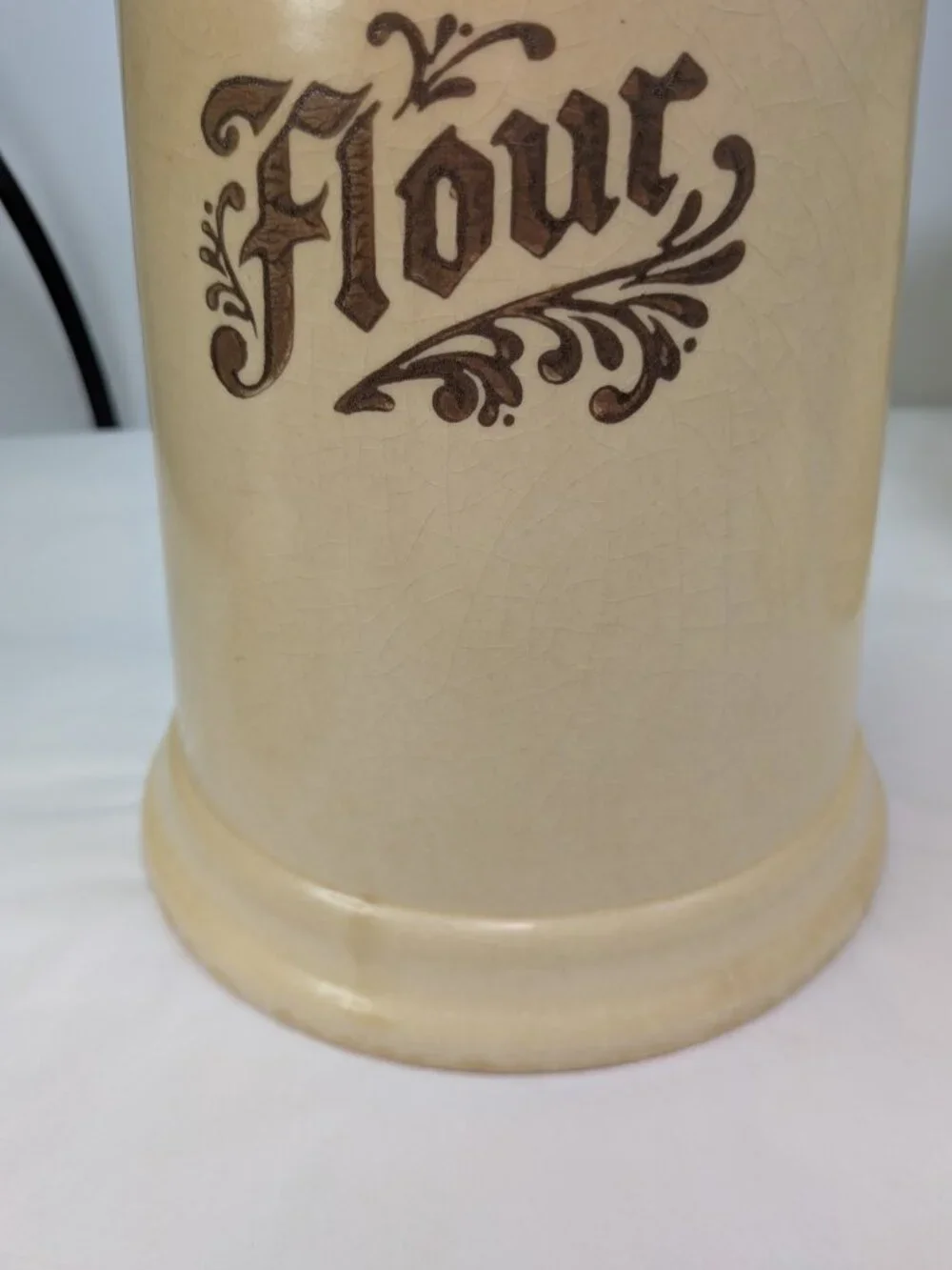 Pfaltzgraff Village Stoneware Crock | Canister | Rustic Utensil Holder, Vase